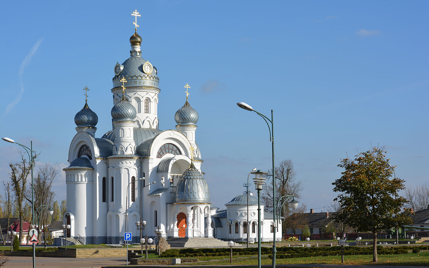 Михайловский храм г. Береза (город Берёза, Березовский район, Брестская  область) - актуальная информация, расписание богослужений, фотографиии,  объявления храма, точное расположение, телефоны, сайт. | ХРАМ.БЕЛ